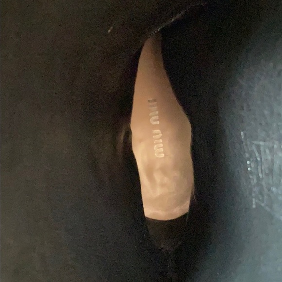 MIU MIU Harness suede boots - Picture 13 of 16